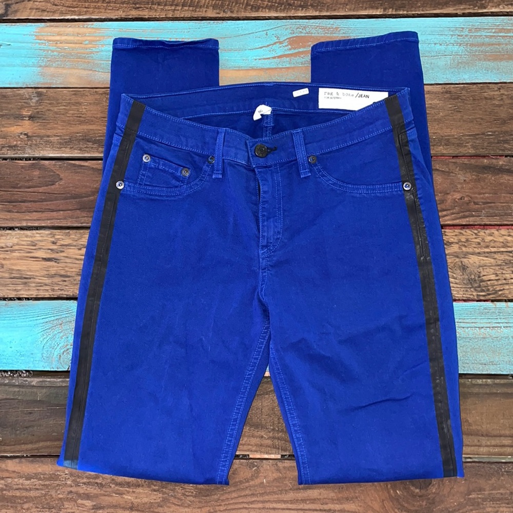 Rag & Bone Lapis Tuxedo Legging Jeans